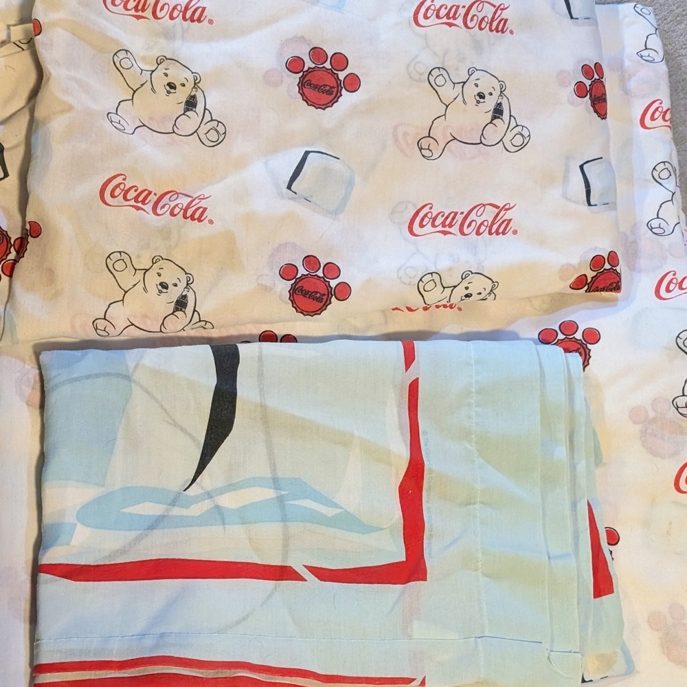 Coca-Cola Polar Bear Bedding Set
